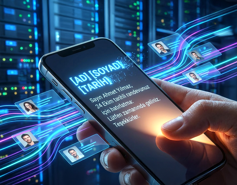 Hitaplı SMS Örneği